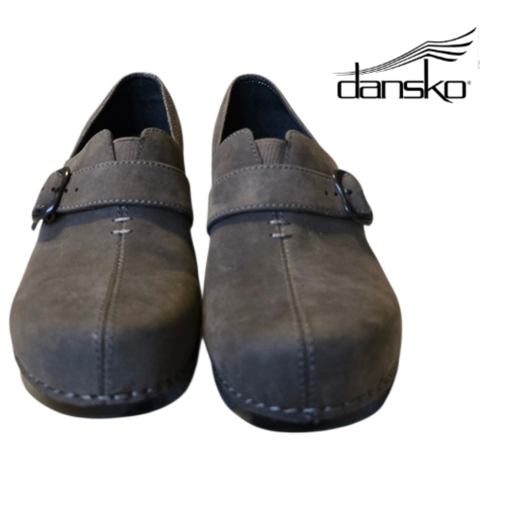 DANSKO Tamara Clogs Charcoal Gray Size 36 (5.5-6) - Picture 6 of 9